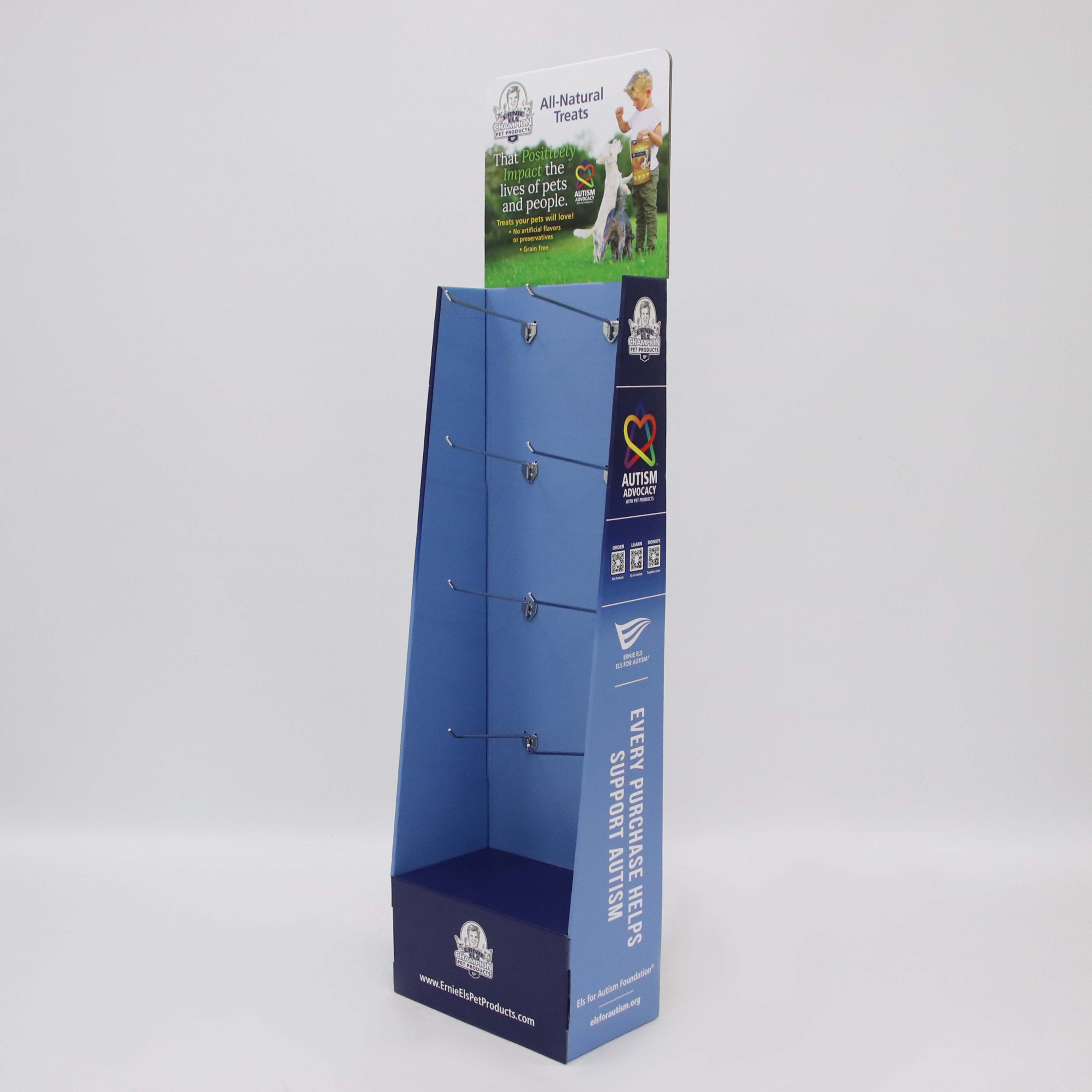 Customized Printing display corrugated board display convinient shop display supermarket display