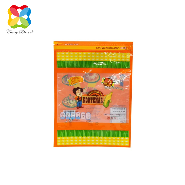 printed tortilla packaging
stand up pouch
packaging bag